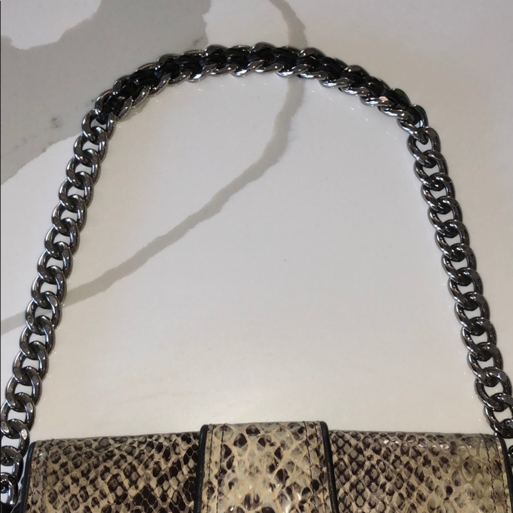Brighton Python Snake Skin Print Handbag - Picture 12 of 12